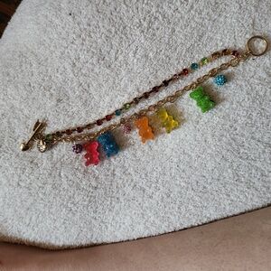 BETSEY JOHNSON GUMMY BEAR BRACELET! AMAZING MUST SEE!